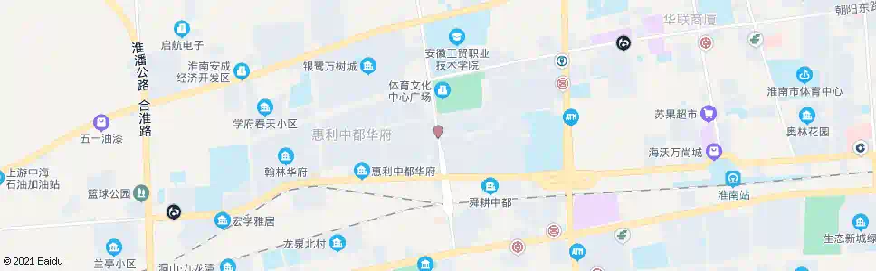 淮南浦发银行_公交站地图_淮南公交_妙搜公交查询2025