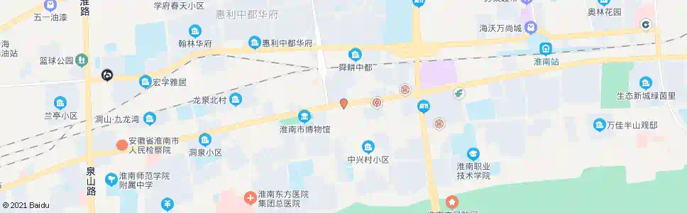 淮南木材公司_公交站地图_淮南公交_妙搜公交查询2025