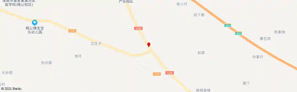 淮南后郢_公交站地图_淮南公交_妙搜公交查询2025