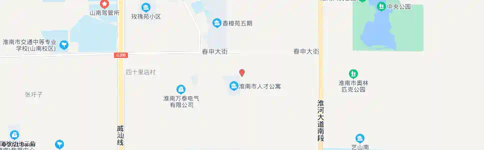 淮南姚皋_公交站地图_淮南公交_妙搜公交查询2025