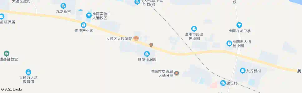 淮南洞山东路_公交站地图_淮南公交_妙搜公交查询2025