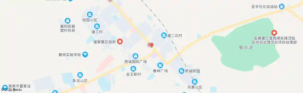 淮南谢一矿_公交站地图_淮南公交_妙搜公交查询2025