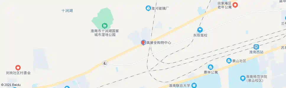 淮南刘郢_公交站地图_淮南公交_妙搜公交查询2025