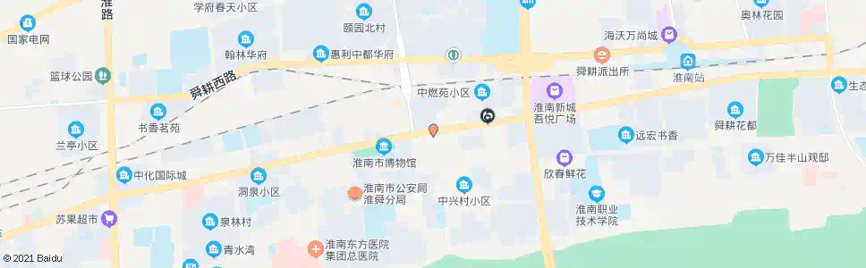 淮南兴隆_公交站地图_淮南公交_妙搜公交查询2025
