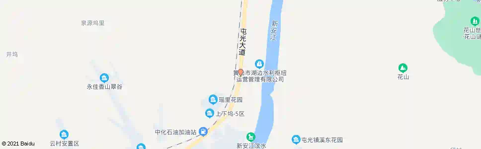 黄山茶亭桥_公交站地图_黄山公交_妙搜公交查询2025