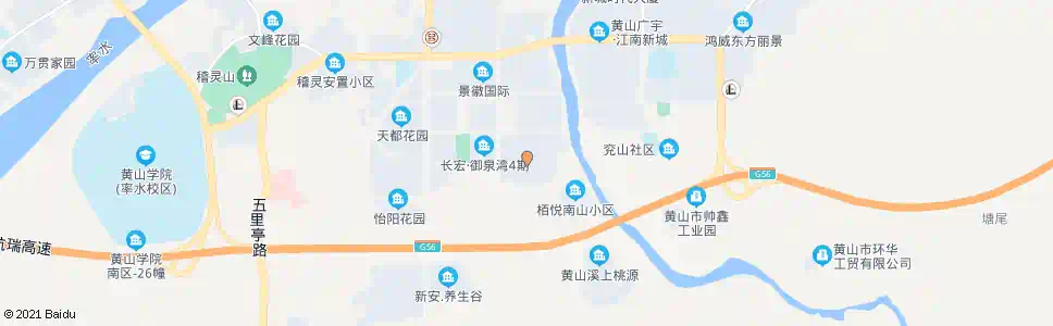 黄山洽阳山小区_公交站地图_黄山公交_妙搜公交查询2025