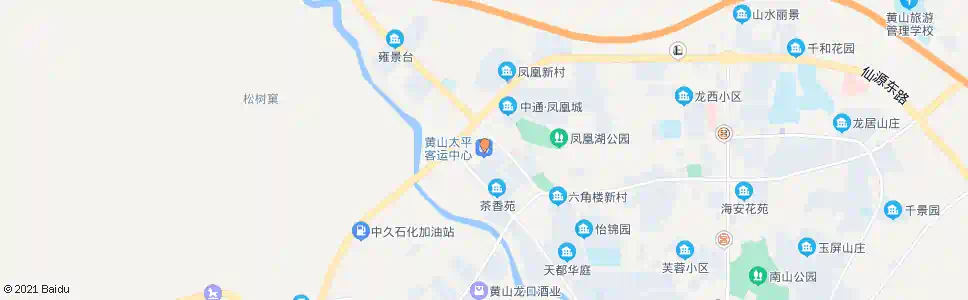 黄山市民中心_公交站地图_黄山公交_妙搜公交查询2025