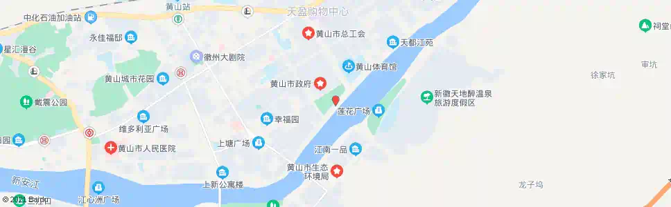 黄山世纪广场_公交站地图_黄山公交_妙搜公交查询2025