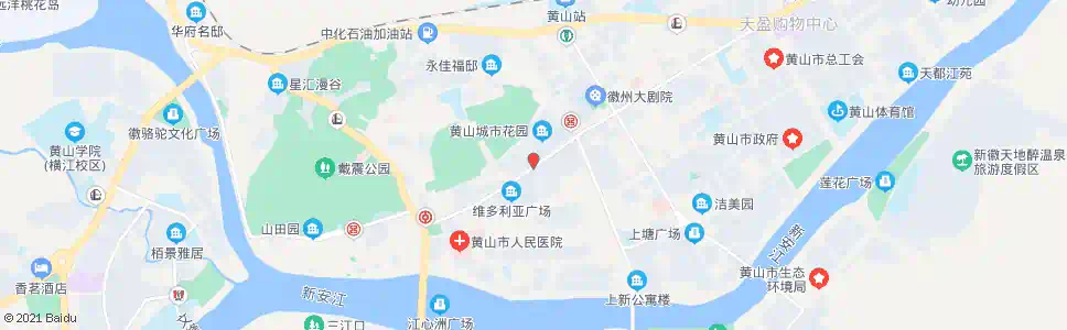 黄山南跃进路口_公交站地图_黄山公交_妙搜公交查询2025