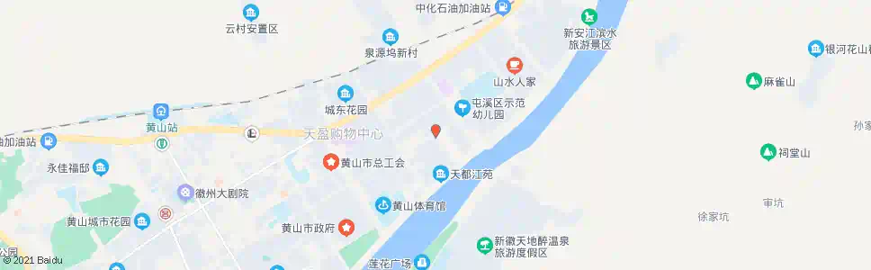 黄山新园东路口_公交站地图_黄山公交_妙搜公交查询2025