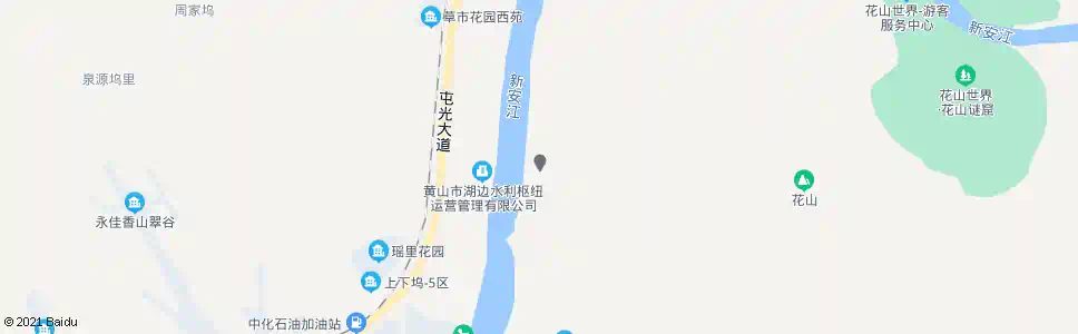 黄山公交停靠站(盐业公司)_公交站地图_黄山公交_妙搜公交查询2025