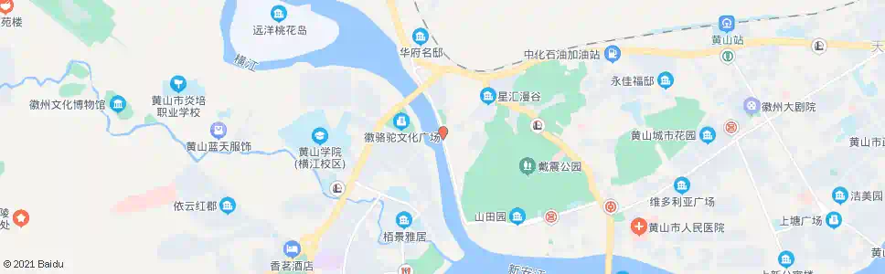 黄山华山路_公交站地图_黄山公交_妙搜公交查询2025