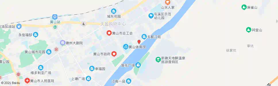 黄山社屋前路口_公交站地图_黄山公交_妙搜公交查询2025