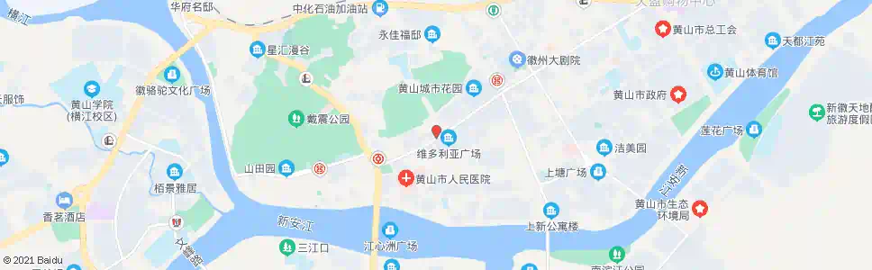 黄山老六中_公交站地图_黄山公交_妙搜公交查询2025
