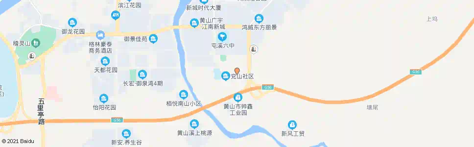 黄山百鸟亭_公交站地图_黄山公交_妙搜公交查询2025