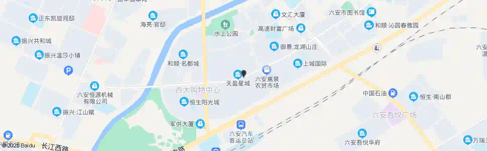 六安小果园_公交站地图_六安公交_妙搜公交查询2025