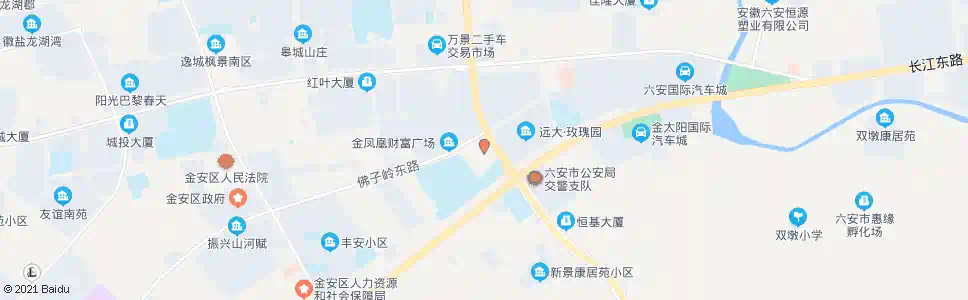 六安东廾铺_公交站地图_六安公交_妙搜公交查询2025