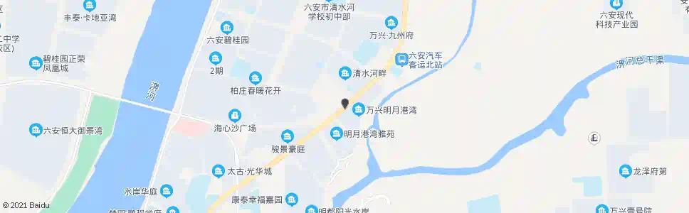 六安三里桥_公交站地图_六安公交_妙搜公交查询2025