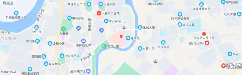 六安市人民医院_公交站地图_六安公交_妙搜公交查询2025
