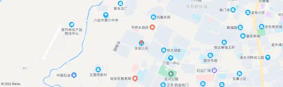 六安永安小区_公交站地图_六安公交_妙搜公交查询2025