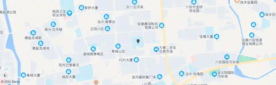 六安八中_公交站地图_六安公交_妙搜公交查询2025