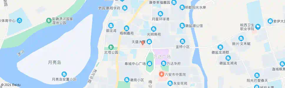 六安市第四人民医院_公交站地图_六安公交_妙搜公交查询2025