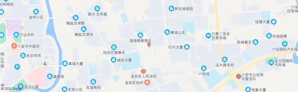 六安市医东院区_公交站地图_六安公交_妙搜公交查询2025