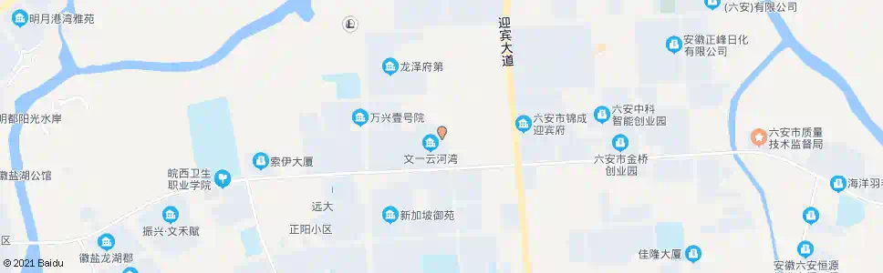 六安白鹭洲_公交站地图_六安公交_妙搜公交查询2025