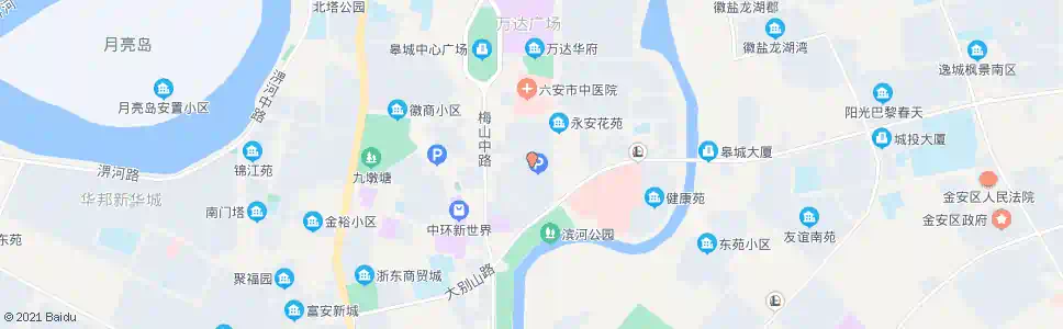 六安阳光威尼斯_公交站地图_六安公交_妙搜公交查询2025
