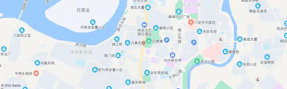 六安九墩塘_公交站地图_六安公交_妙搜公交查询2025