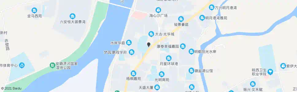六安三里桥小学_公交站地图_六安公交_妙搜公交查询2025