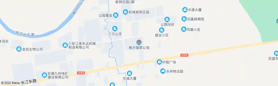 六安枫丹小区_公交站地图_六安公交_妙搜公交查询2025
