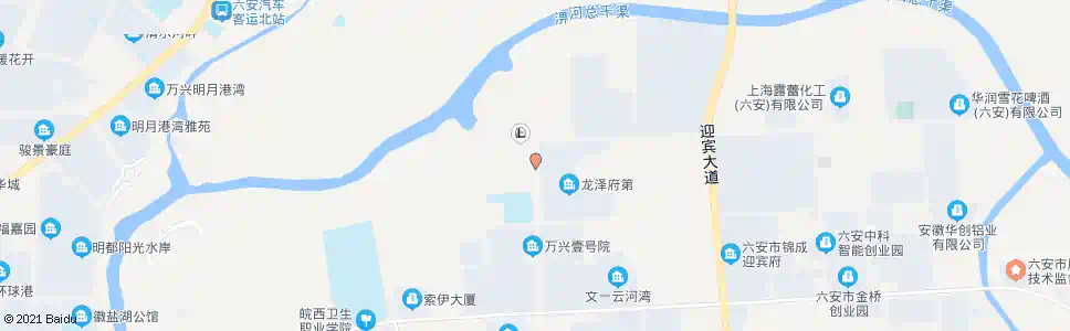 六安许继慎路口_公交站地图_六安公交_妙搜公交查询2025