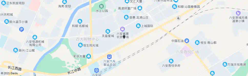 六安南屏路口_公交站地图_六安公交_妙搜公交查询2025