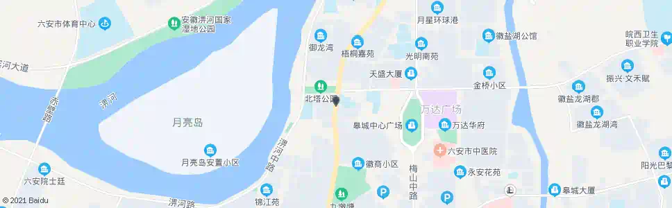 六安小东街_公交站地图_六安公交_妙搜公交查询2025