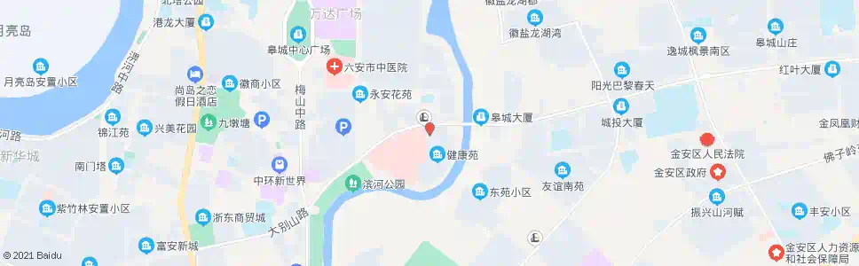 六安六安卫校_公交站地图_六安公交_妙搜公交查询2025