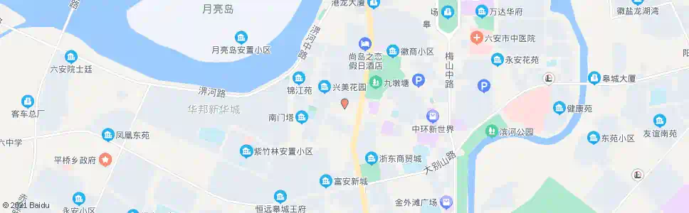 六安东大街_公交站地图_六安公交_妙搜公交查询2025