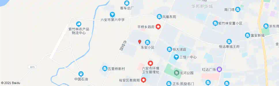 六安永安农贸市场_公交站地图_六安公交_妙搜公交查询2025