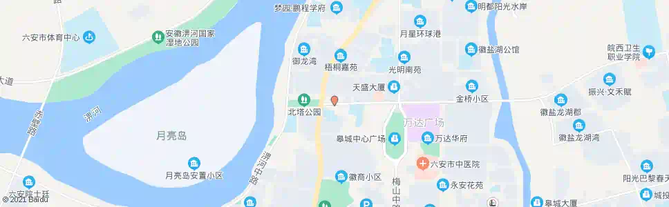 六安干休所_公交站地图_六安公交_妙搜公交查询2025
