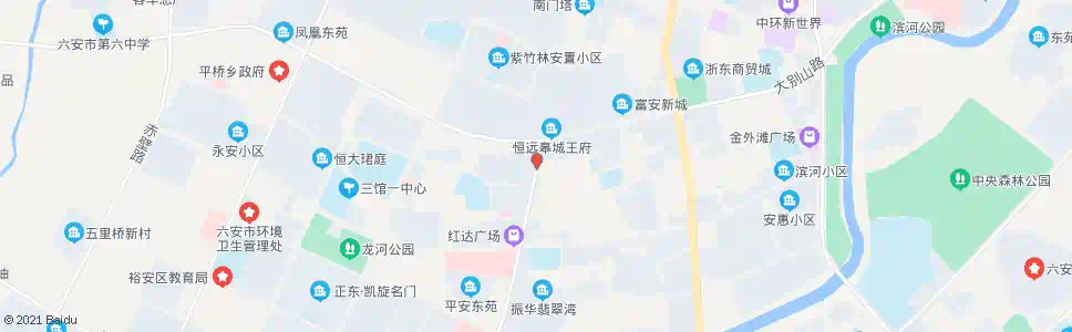 六安帝都豪园_公交站地图_六安公交_妙搜公交查询2025