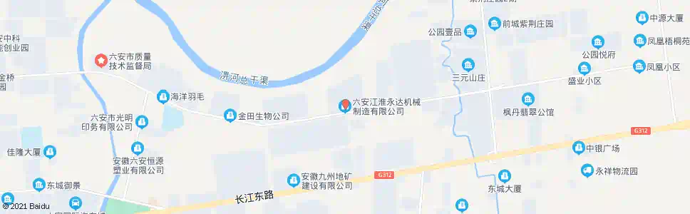 六安永达机械厂_公交站地图_六安公交_妙搜公交查询2025