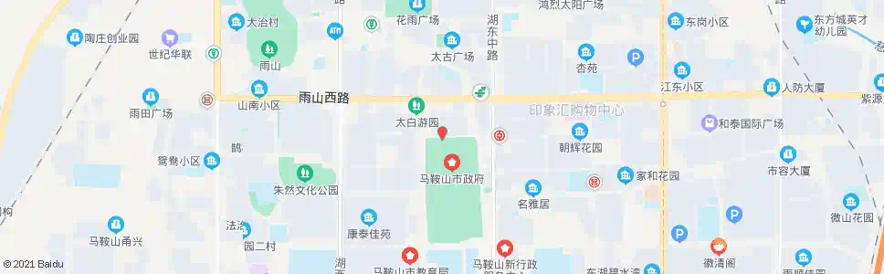 马鞍山恒生阳光城(县人武部)_公交站地图_马鞍山公交_妙搜公交查询2025