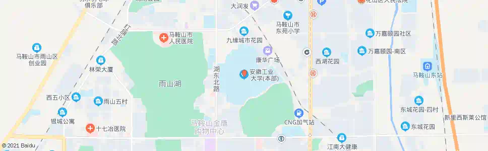 马鞍山安徽工业大学_公交站地图_马鞍山公交_妙搜公交查询2025