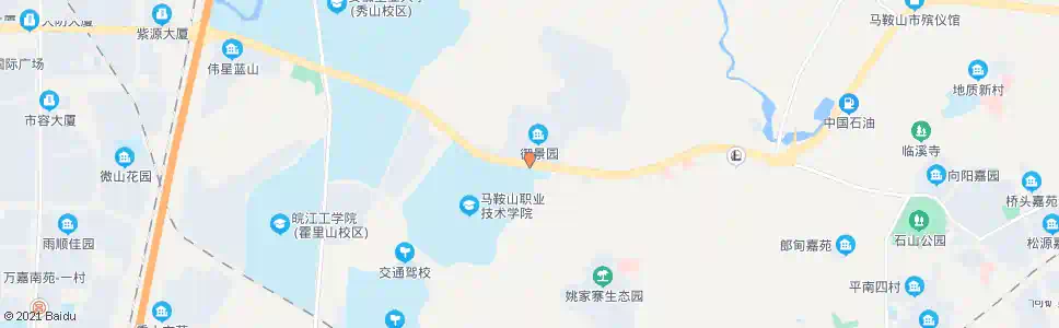 马鞍山御景园_公交站地图_马鞍山公交_妙搜公交查询2025