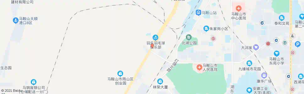 马鞍山光明(G205)_公交站地图_马鞍山公交_妙搜公交查询2025