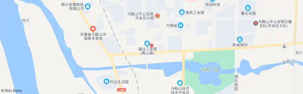 马鞍山慈湖开发区管委会_公交站地图_马鞍山公交_妙搜公交查询2025