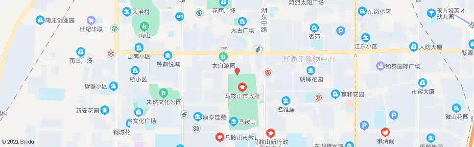 马鞍山雨花台东门_公交站地图_马鞍山公交_妙搜公交查询2025