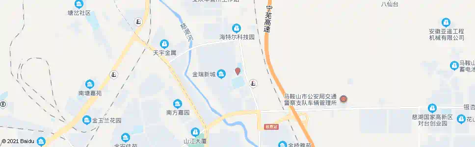 马鞍山金瑞小学_公交站地图_马鞍山公交_妙搜公交查询2025