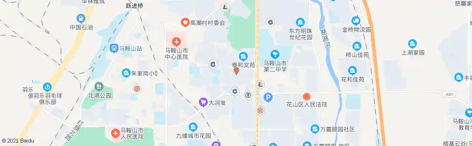 马鞍山清华园_公交站地图_马鞍山公交_妙搜公交查询2025