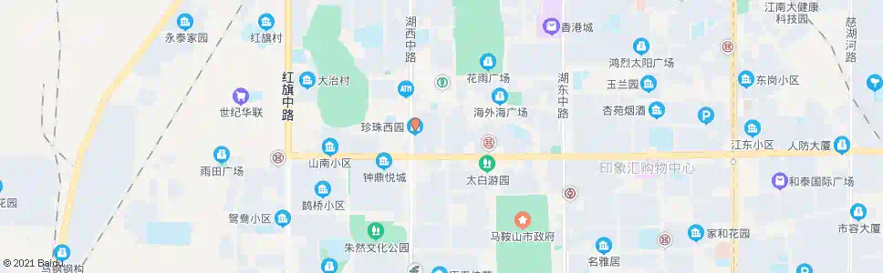 马鞍山华润苏果(珍珠西苑)_公交站地图_马鞍山公交_妙搜公交查询2025